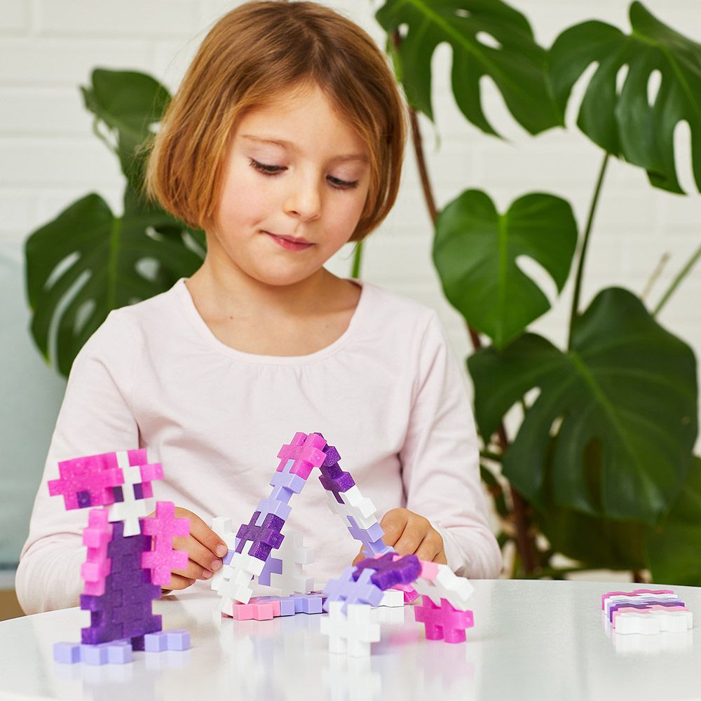 Plus Plus Big Glitter Mix - 15Pc Tube