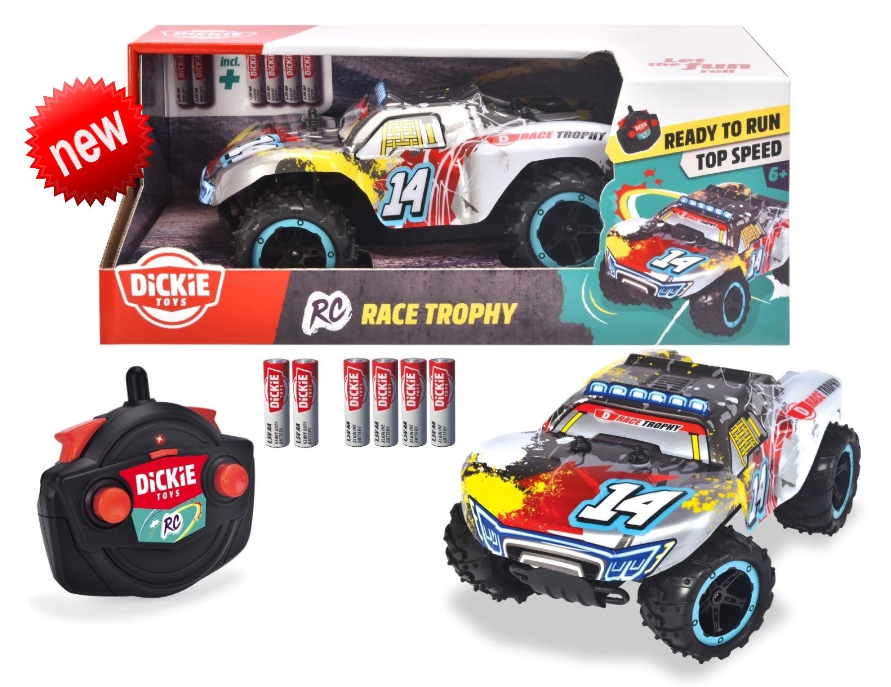 Dickie Toys Remote Control Race Trophy 23cm