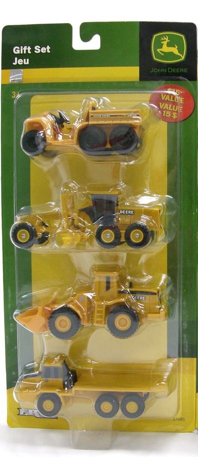 TOMY John Deere 4 Vehicle Gift Set - Toyworld NZ