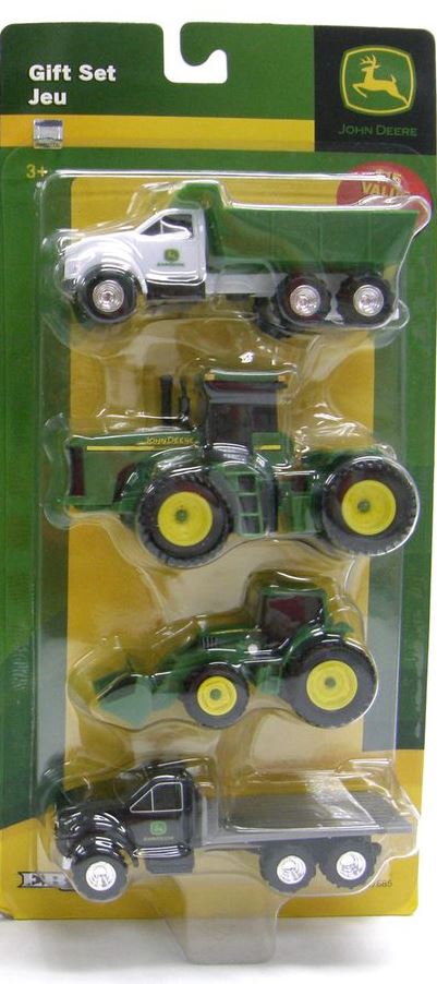 TOMY John Deere 4 Vehicle Gift Set - Toyworld NZ