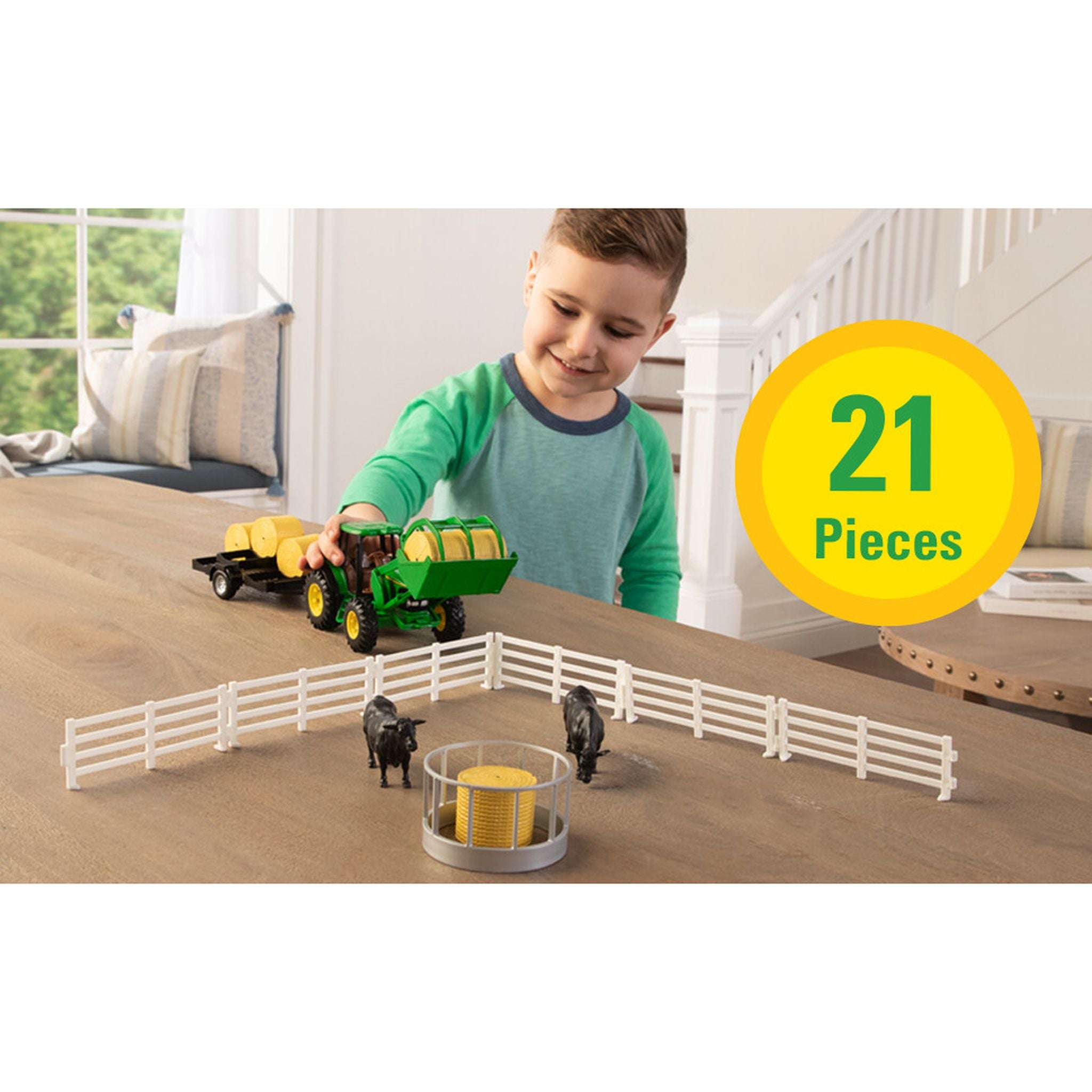 John Deere 1:32 Haying Farm Set