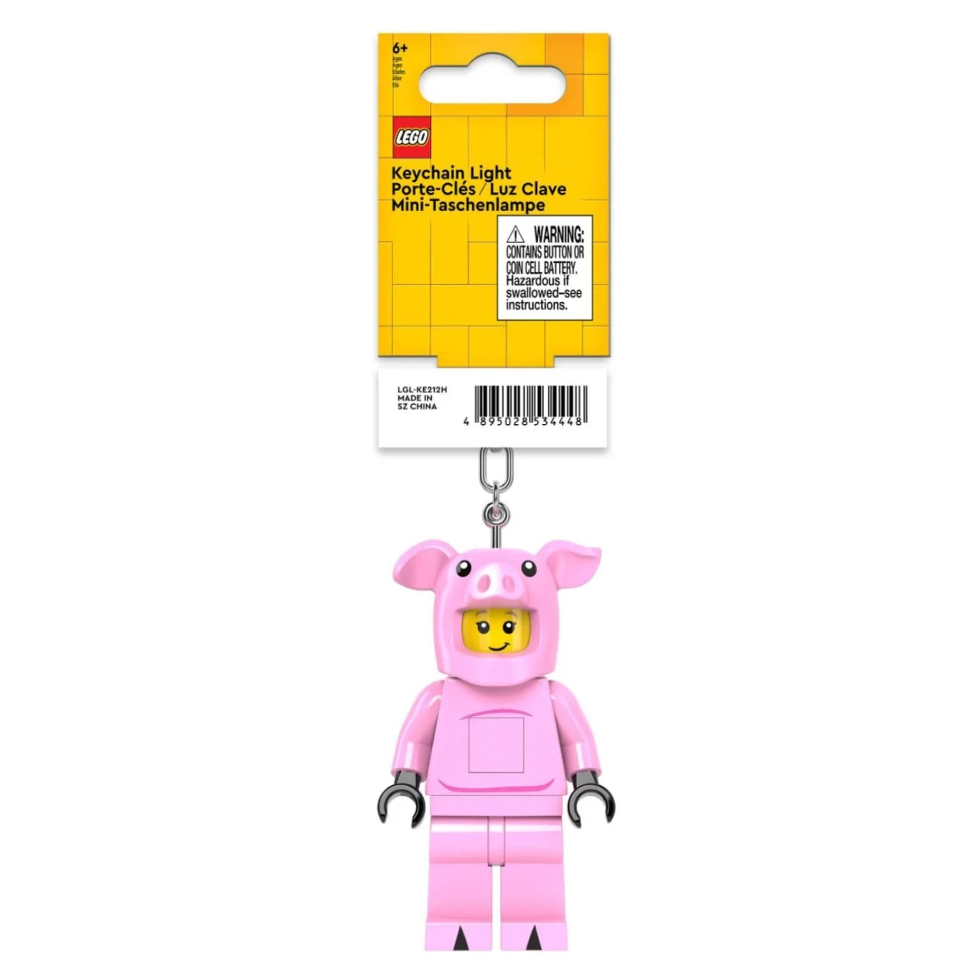LEGO Minifigures Keychain Light Piggy Guy - Toyworld NZ