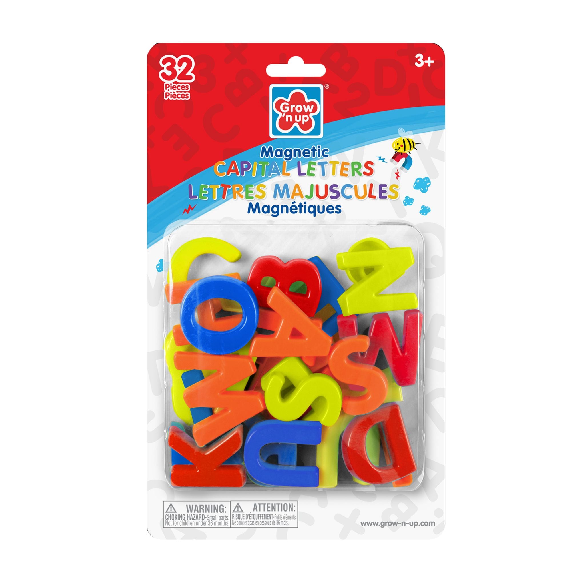 Grow'n Up Magnetic Letters 32 Piece