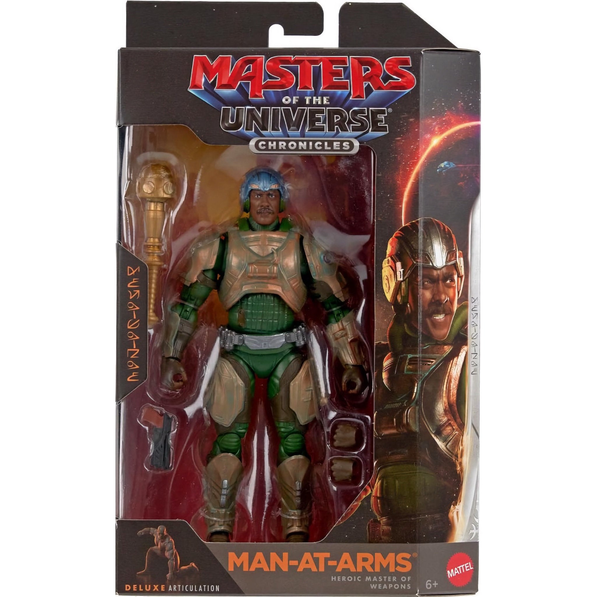 Masters of the Universe Man-At-Arms Chronicles Action Figure 6.5 Inch