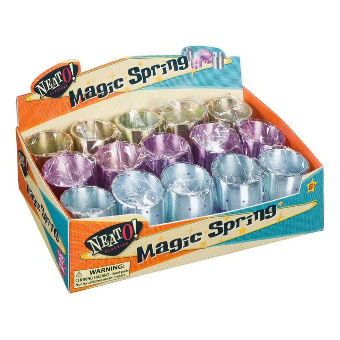 Neato! Classics 50Mm Metal Spring Assorted Styles - Toyworld NZ