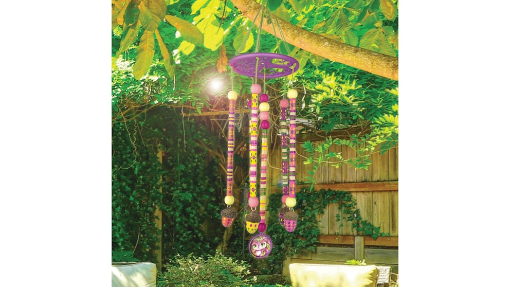 Nebulous Stars Bamboo Wind Chimes