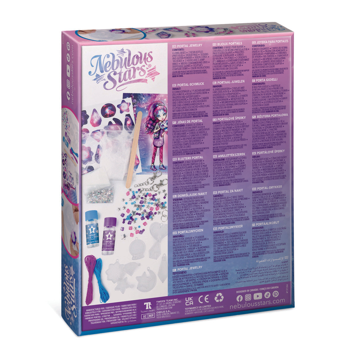 Nebulous Stars Portal Jewelry