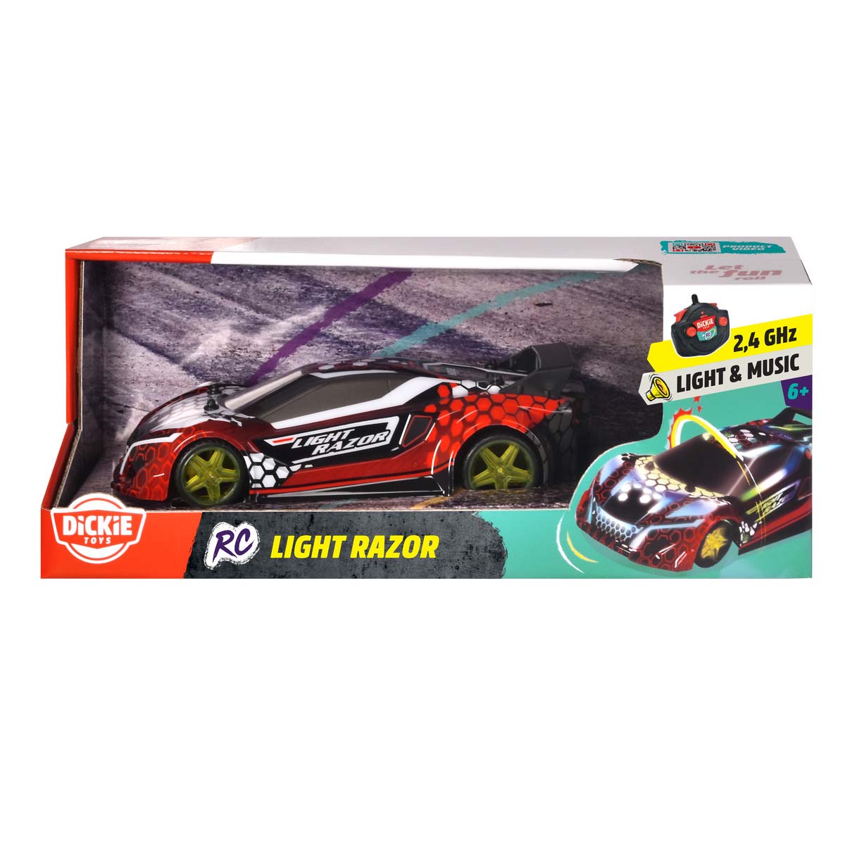 Remote Controlled Razor Dickie Toys Remote Control Light Razor 22cm – Toyworld NZ