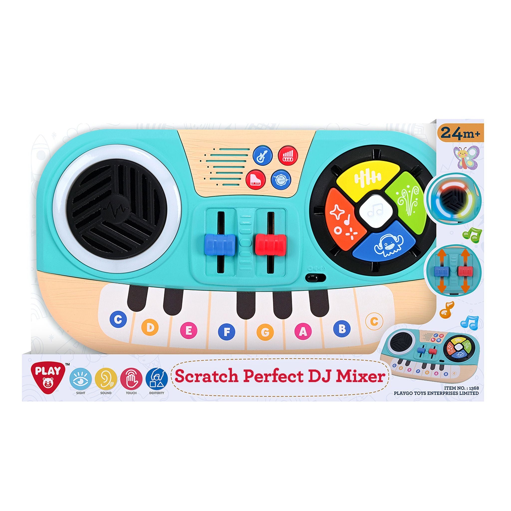 Playgo Toys Scratch Perfect DJ Mixer