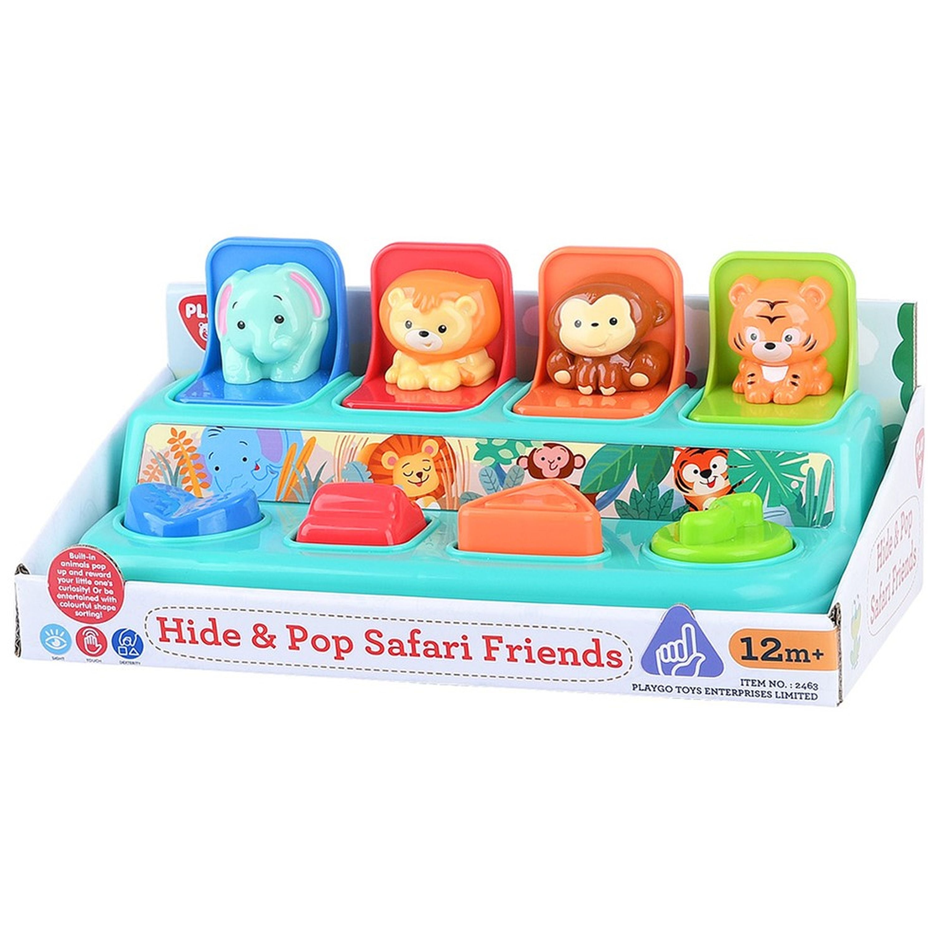 Playgo Pop & Surprise Safari Friends - Toyworld NZ