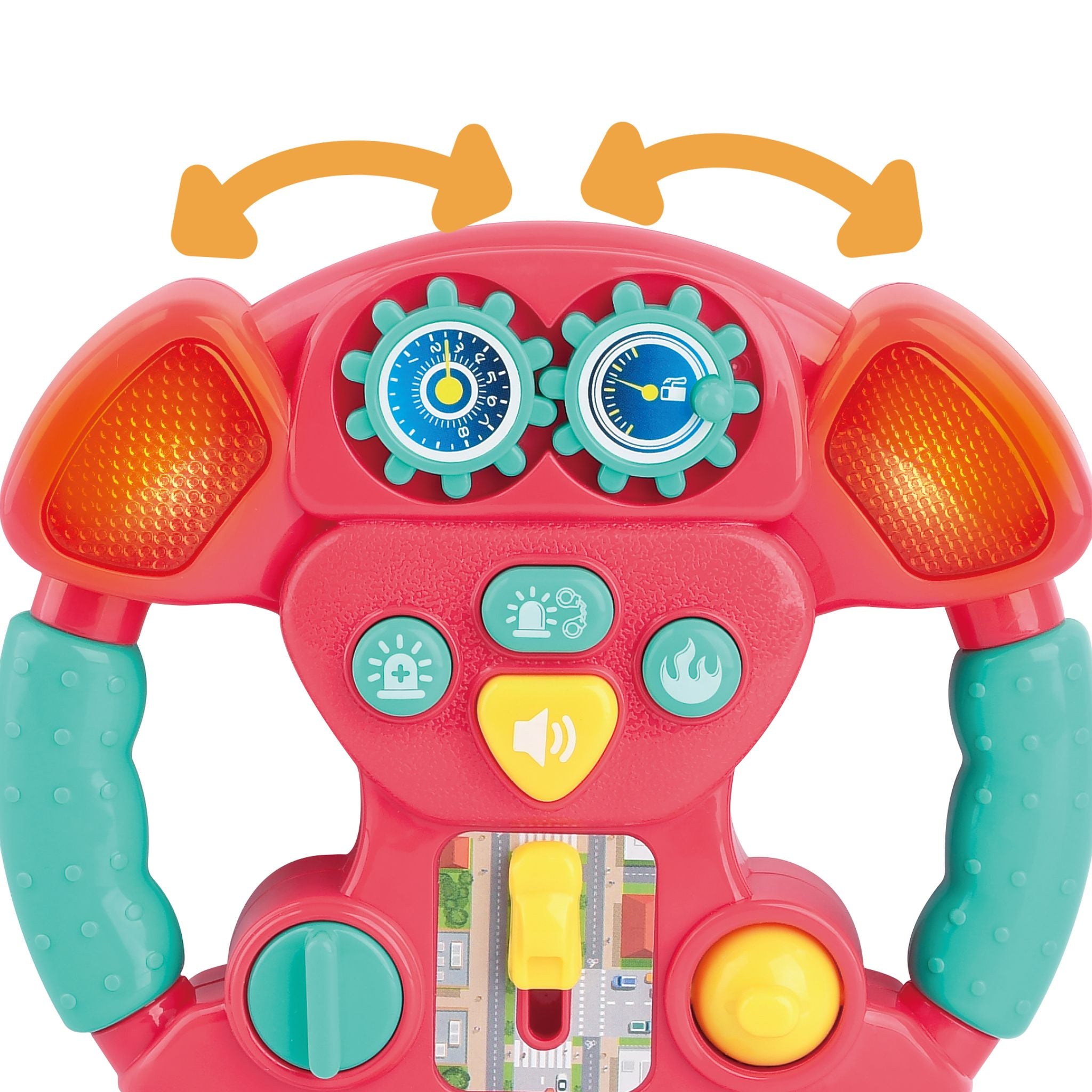 Playgo Toys Off To The Rescue Steering Wheel