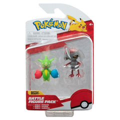 Pokemon 5cm And 7cm Figure Roselia And Pawniard