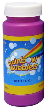 Rainbow Bubbles 4Oz(118ml) Bubble Solution Assorted Styles