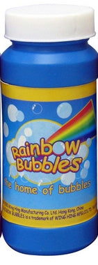 Rainbow Bubbles 4Oz(118ml) Bubble Solution Assorted Styles