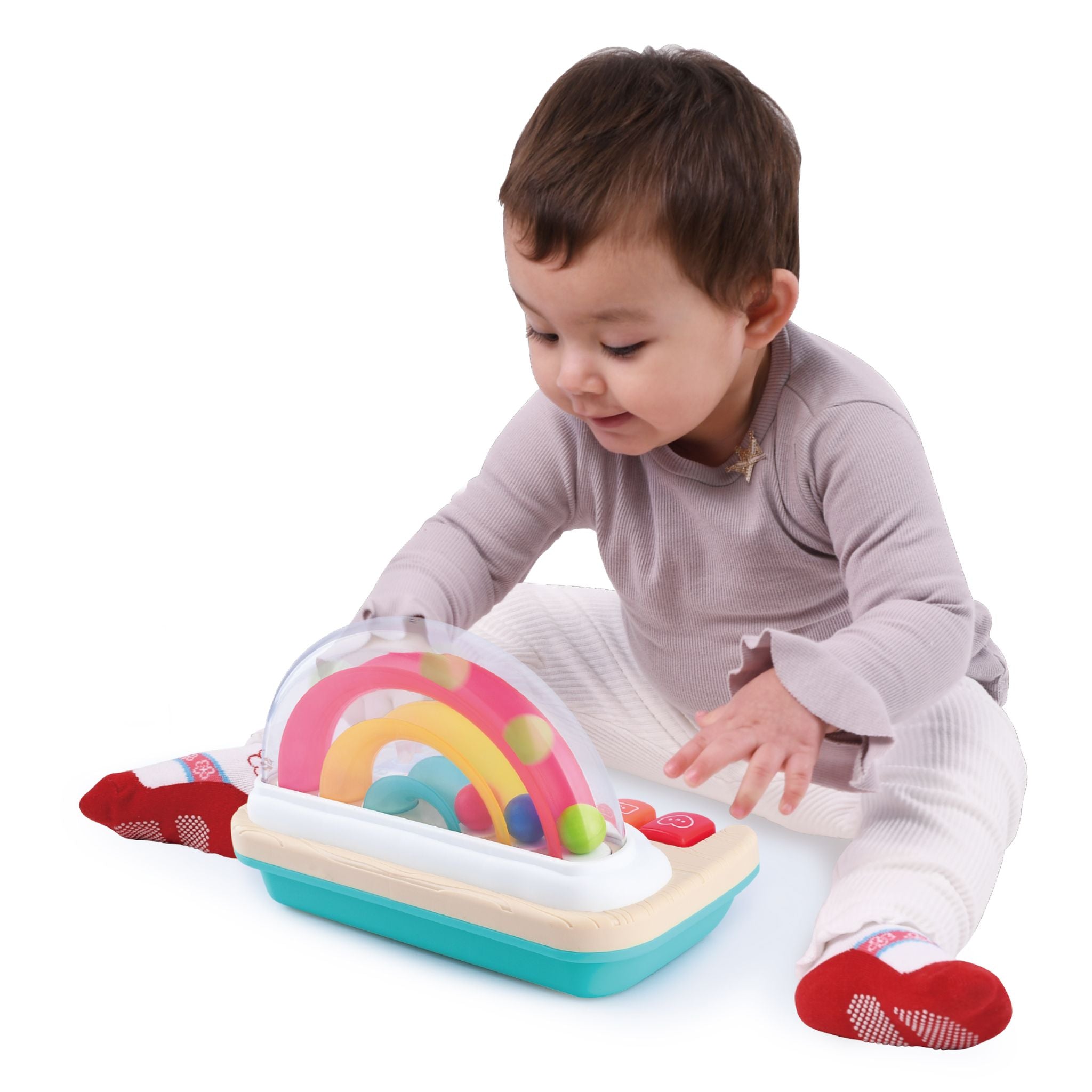 Playgo Toys My Upbeat Rainbow Keyboard - Toyworld NZ