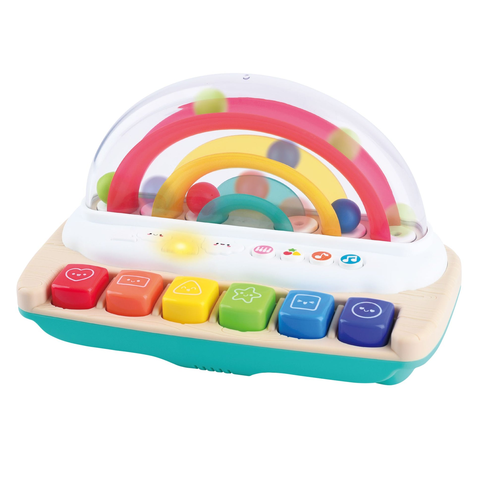 Playgo Toys My Upbeat Rainbow Keyboard - Toyworld NZ