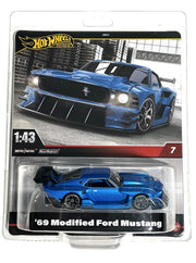 Hot Wheels Premium 1:43 Scale | '69 Modified Ford Mustang