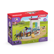 Schleich Horse Club Stable with Mare & Foal