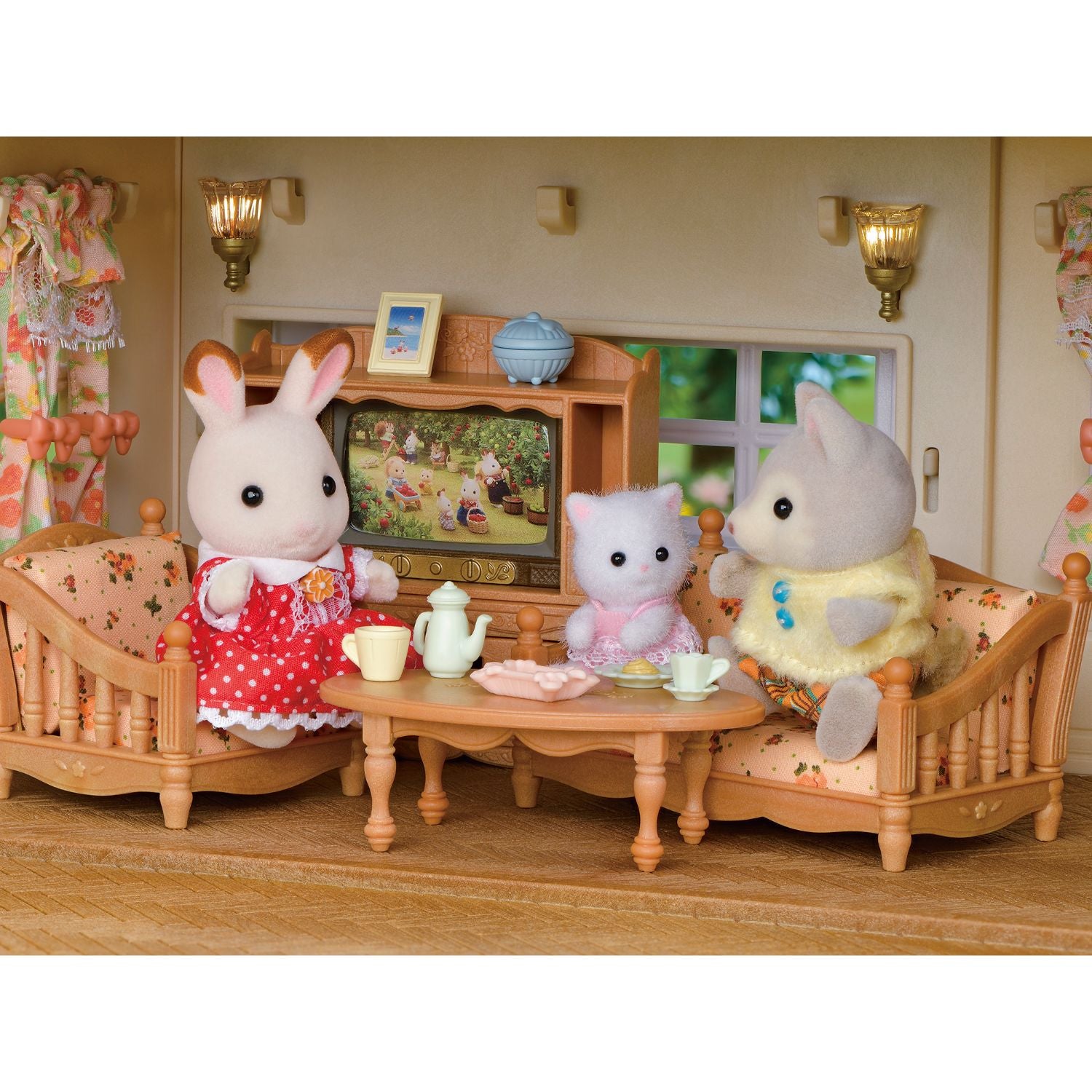 Sylvanian Families Red Roof Home Secret Attic - Toyworld NZ
