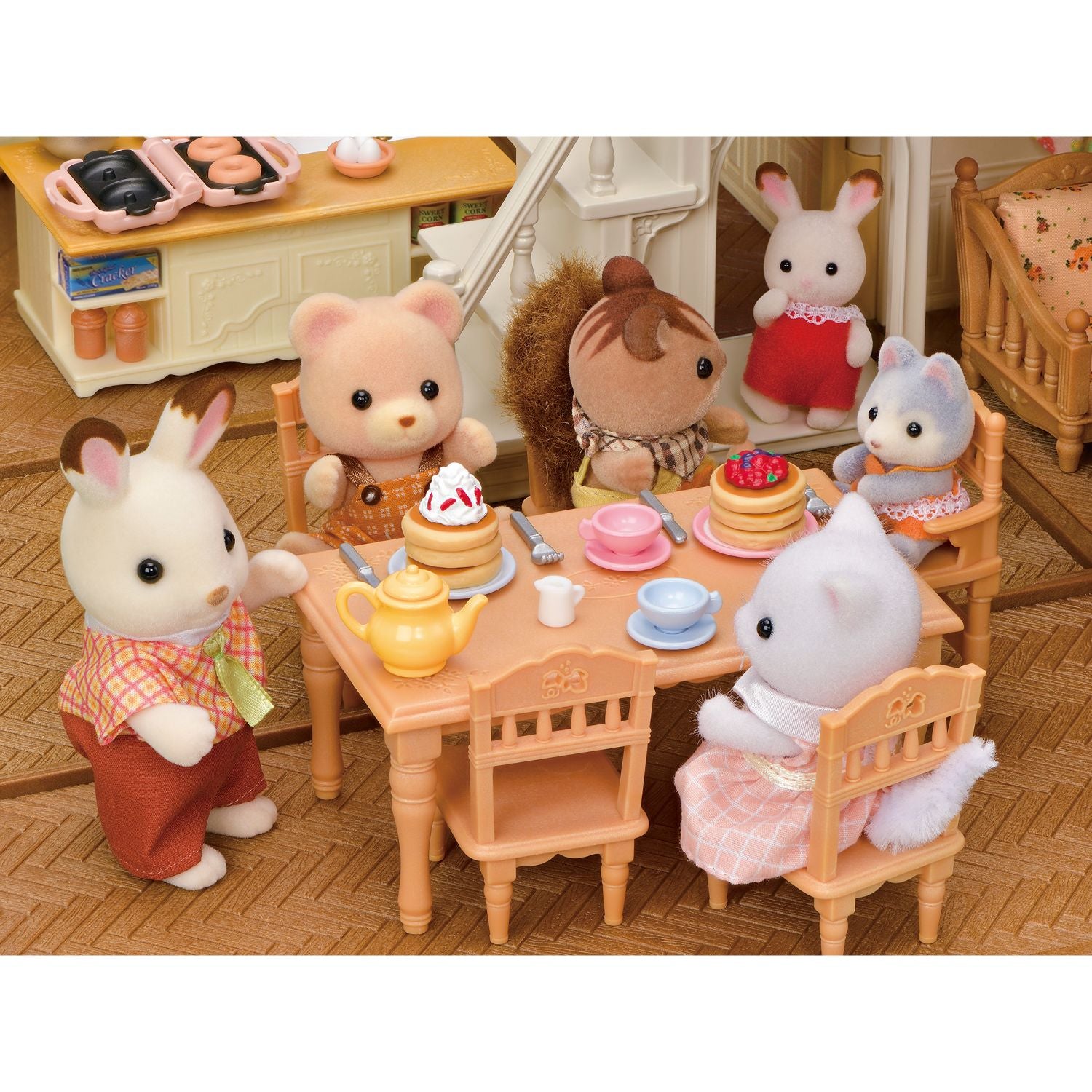 Sylvanian Families Red Roof Home Secret Attic - Toyworld NZ