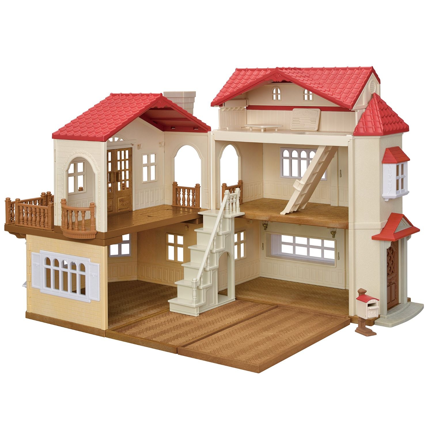 Sylvanian Families Red Roof Home Secret Attic - Toyworld NZ