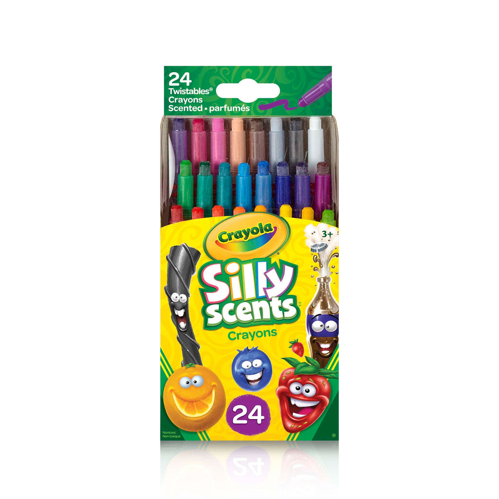 CRAYOLA SILLY SCENTS TWISTABLE CRAYONS 24 PACK