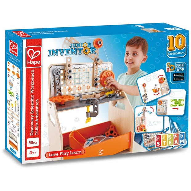 Hape Junior Inventor Discovery Scientific Workbench