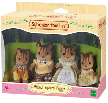 Sylvanian Families Walnut Squirrel Family