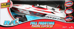 NEW BRIGHT REMOTE CONTROL DONZI BOAT ASSORTED STYLES