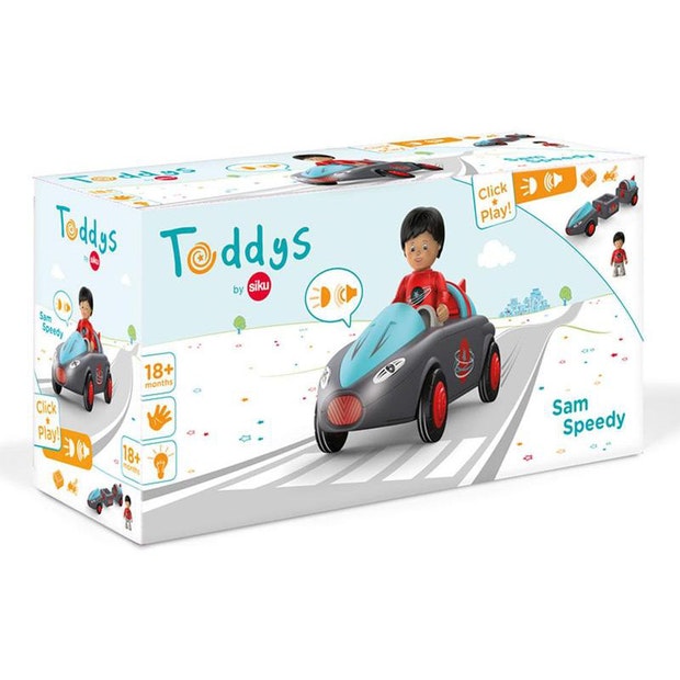 Toddys By Siku Sam Speedy With Lights & Sounds 3 Piece Set