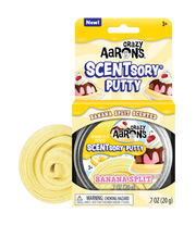 Crazy Aaron's Thinking Putty Banana Split Scentsory