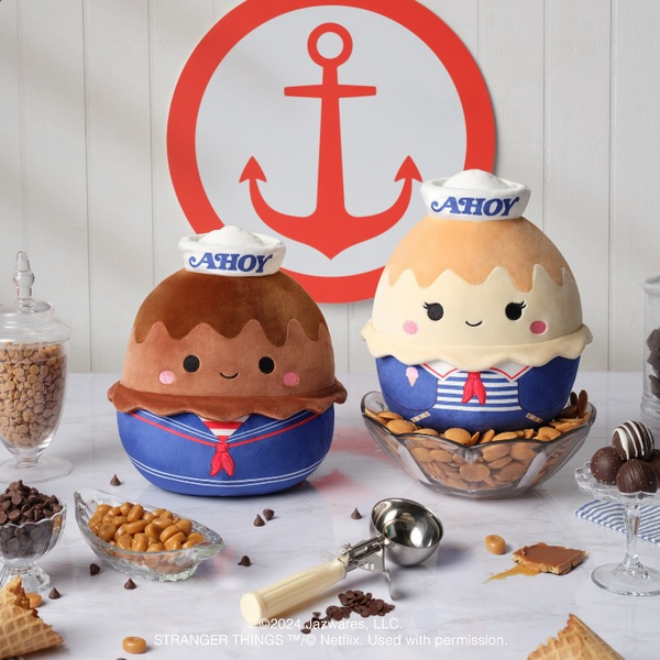 Squishmallows 8 Inch Stranger Things Icecream Ahoy Chocolate - Toyworld NZ