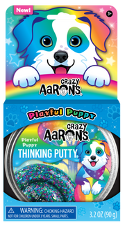 Crazy Aaron's Thinking Putty Putty Pets Playful Puppy Trendsetters