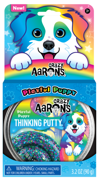 Crazy Aaron's Thinking Putty Putty Pets Playful Puppy Trendsetters