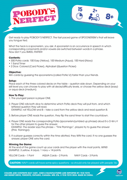 Pobody's Nerfect Game