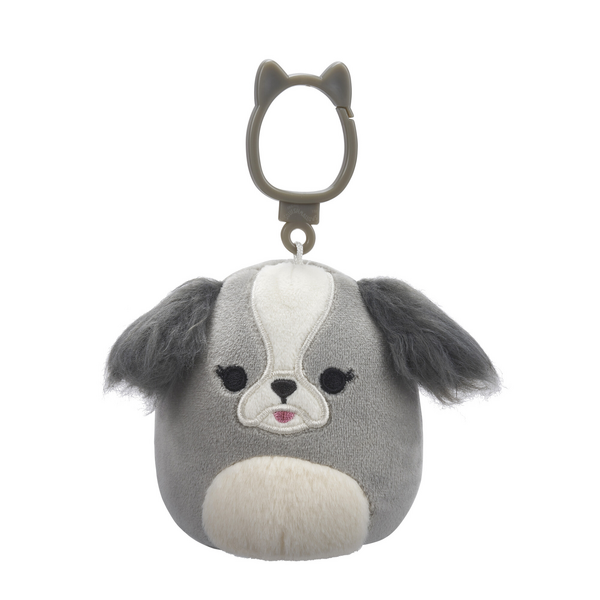 Squishmallows 3.5 Inch Series 21 Clip On Malu The Shih-Tzu