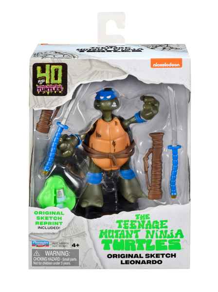 Teenage Mutant Ninja Turtle Original Sketch Leonardo