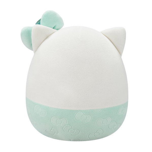 Squishmallows 8 Inch Hello Kitty 50th Anniversary Bows Teal