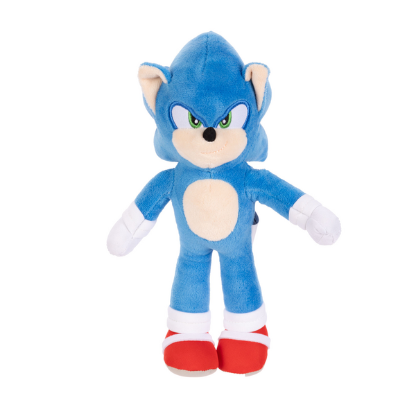 Sonic 3 Movie- 9 Inch Basic Plush-Sonic