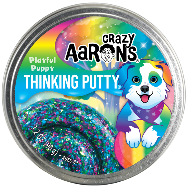 Crazy Aaron's Thinking Putty Putty Pets Playful Puppy Trendsetters