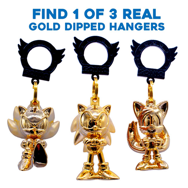 Sonic Collectible Hangers - Golden Edition