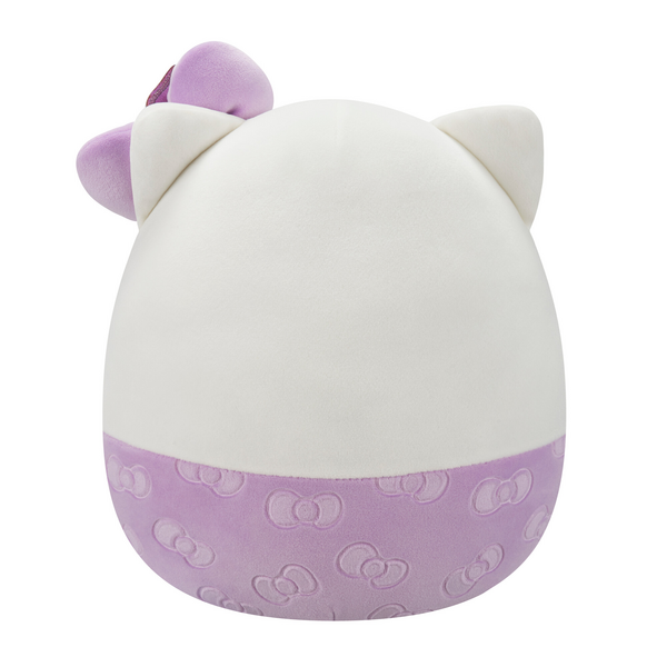 Squishmallows 8 Inch Hello Kitty 50th Anniversary Bows Purple