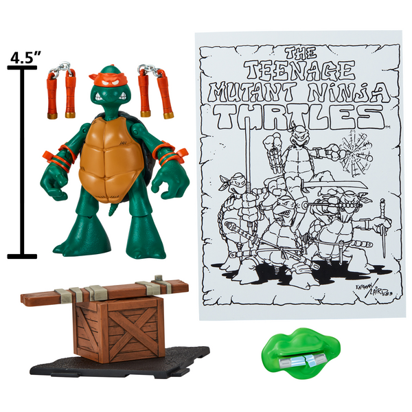 Teenage Mutant Ninja Turtle Original Sketch Michelangelo