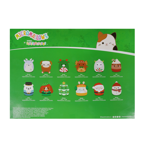 Squishmallows Micromallows Advent Calendar 12 Day
