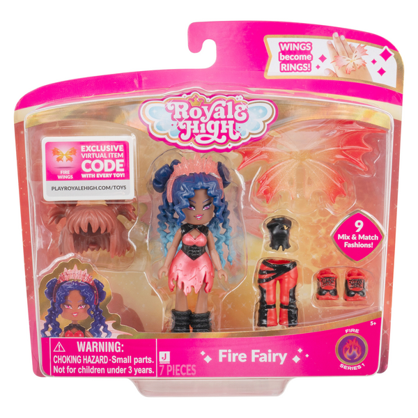 Royale High 3 Inch Core Deluxe Fire Fairy