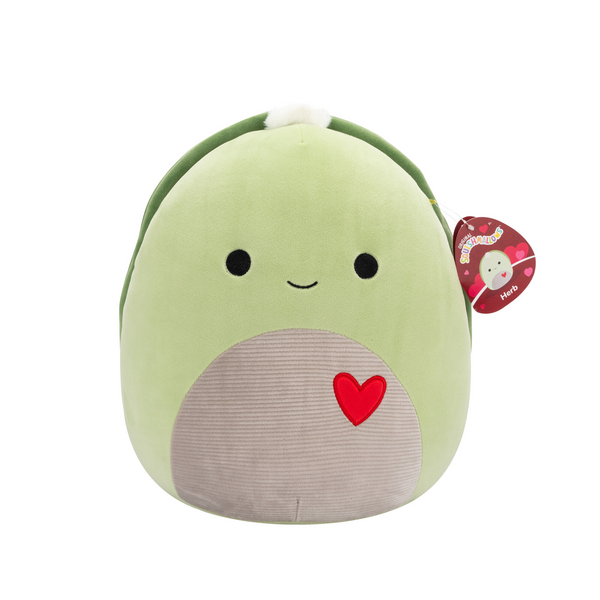 Squishmallows 7.5 Inch Plush Valentines Herb the Green Sea Turtle