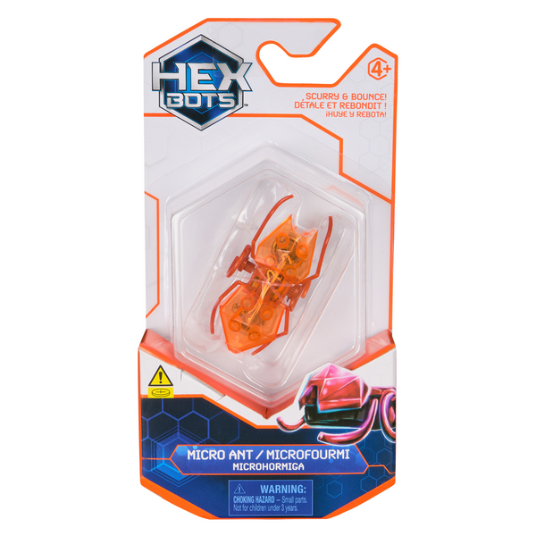 HEXBUG Micro Ant Robotic Pet Orange – Toyworld NZ