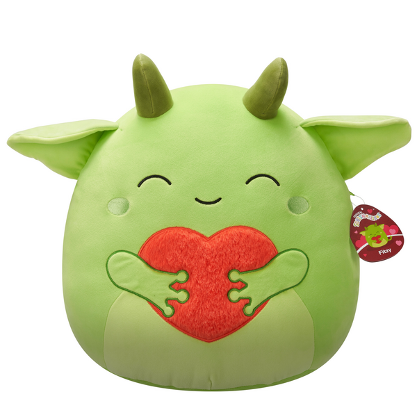 Squishmallows Valentines 12 Inch Fitzy the Green Goblin