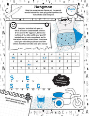 Inkredibles Invisible Ink Activity Book Word Power