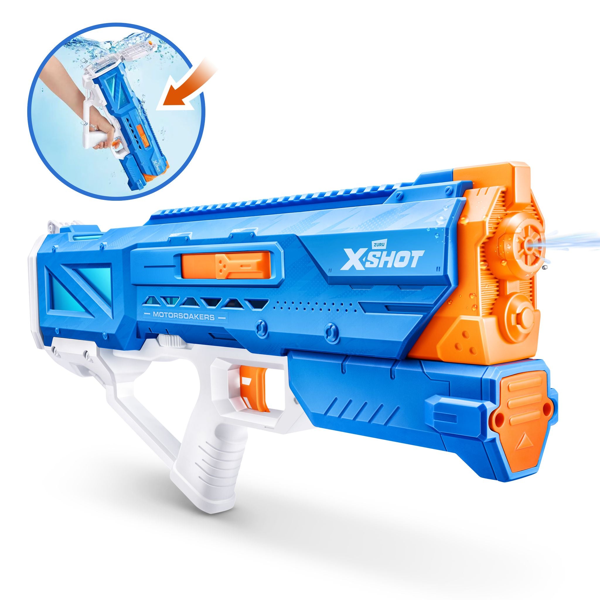 ZURU X Shot Fast Fill Motor Soakers Hydra Pulse Water Blast